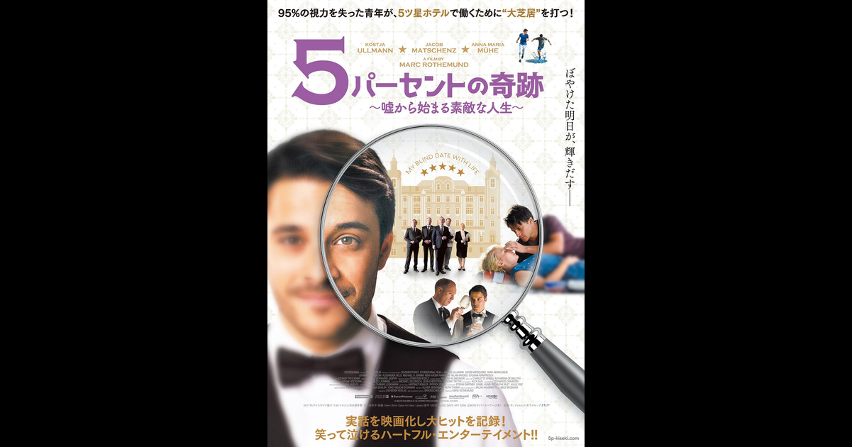 5パーセントの奇跡 嘘から始まる素敵な人生 の映画情報 Yahoo 映画 5パーセントの奇跡 嘘から始まる素敵な人生 の映画情報 Yahoo 映画